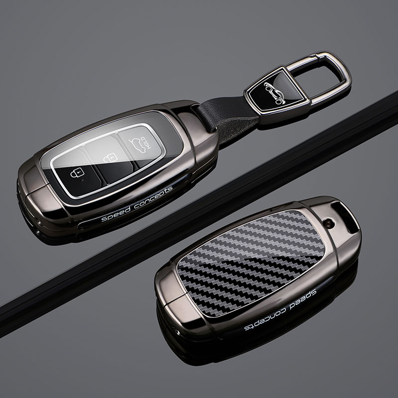 Car Key Signal Blocker - غطاء حافظة مفتاح السيارة من ألياف